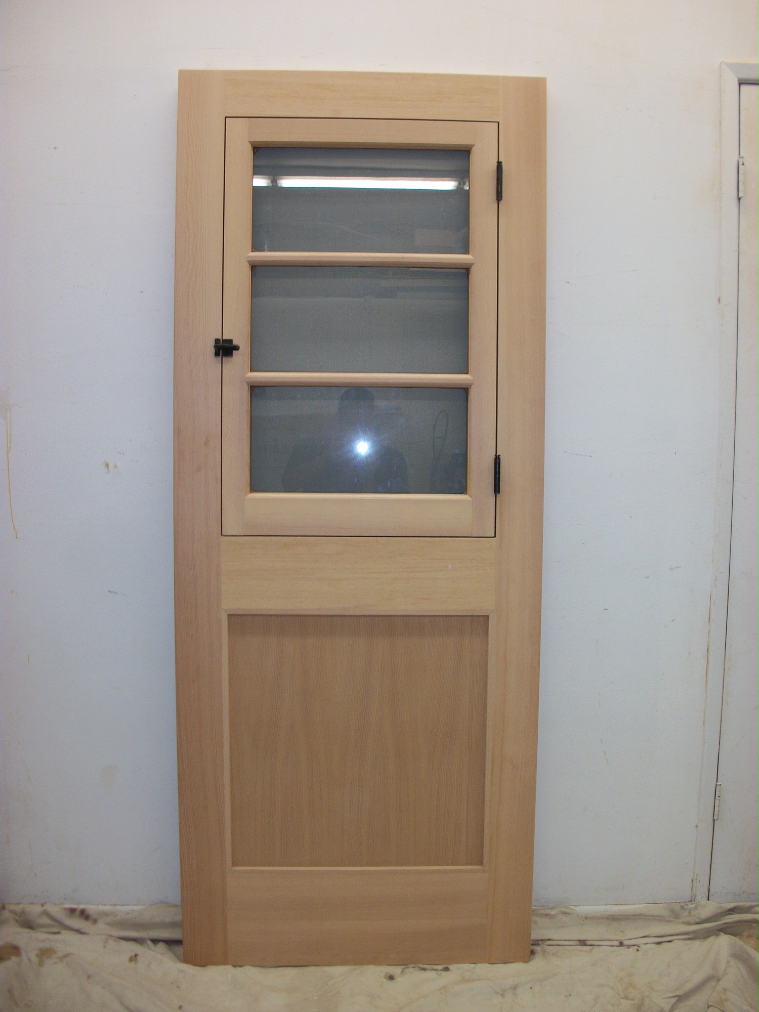 French Combo Door W/ Panel